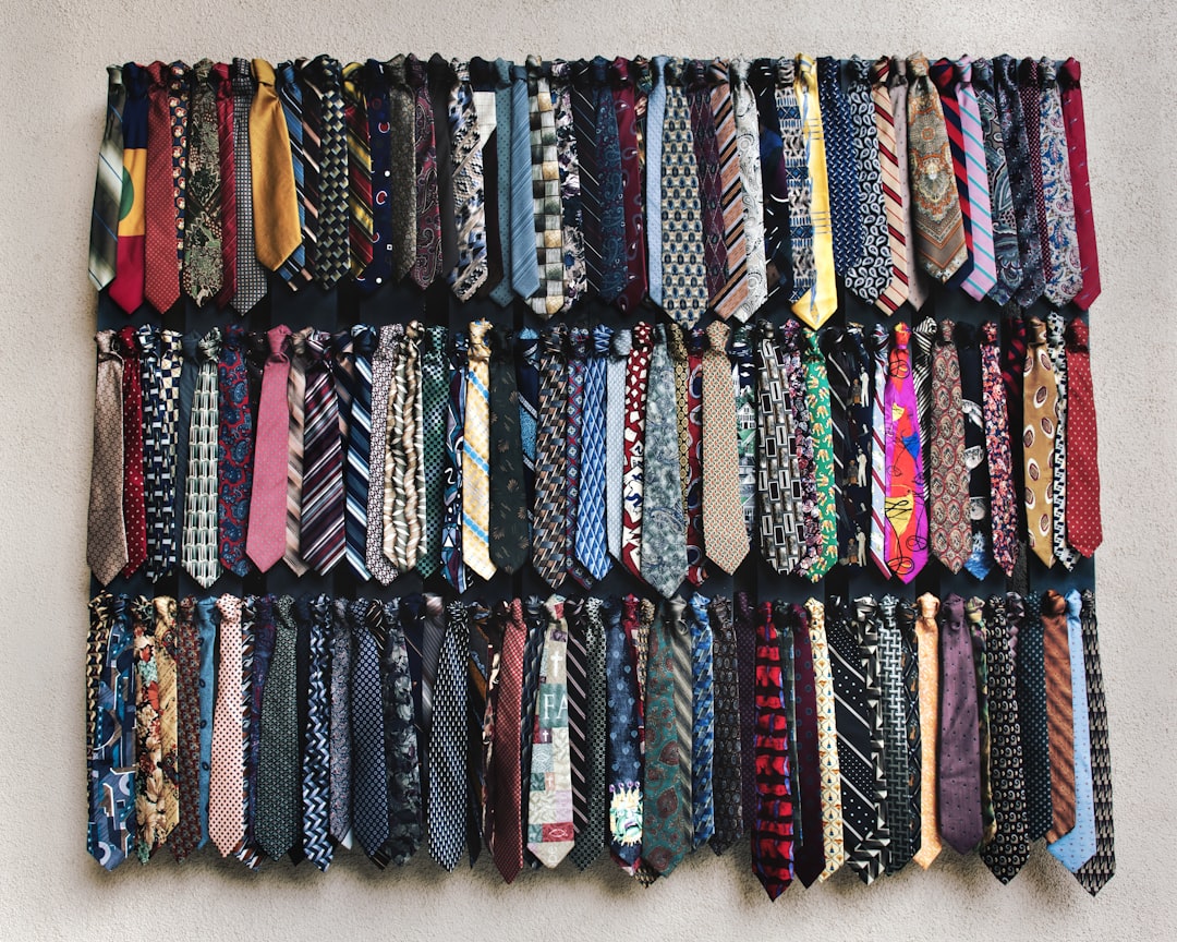 Photo Jerry Garcia ties Image: Colorful ties